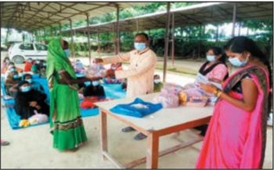 Nutrition Kit Distribution by Swabhiman Samiti