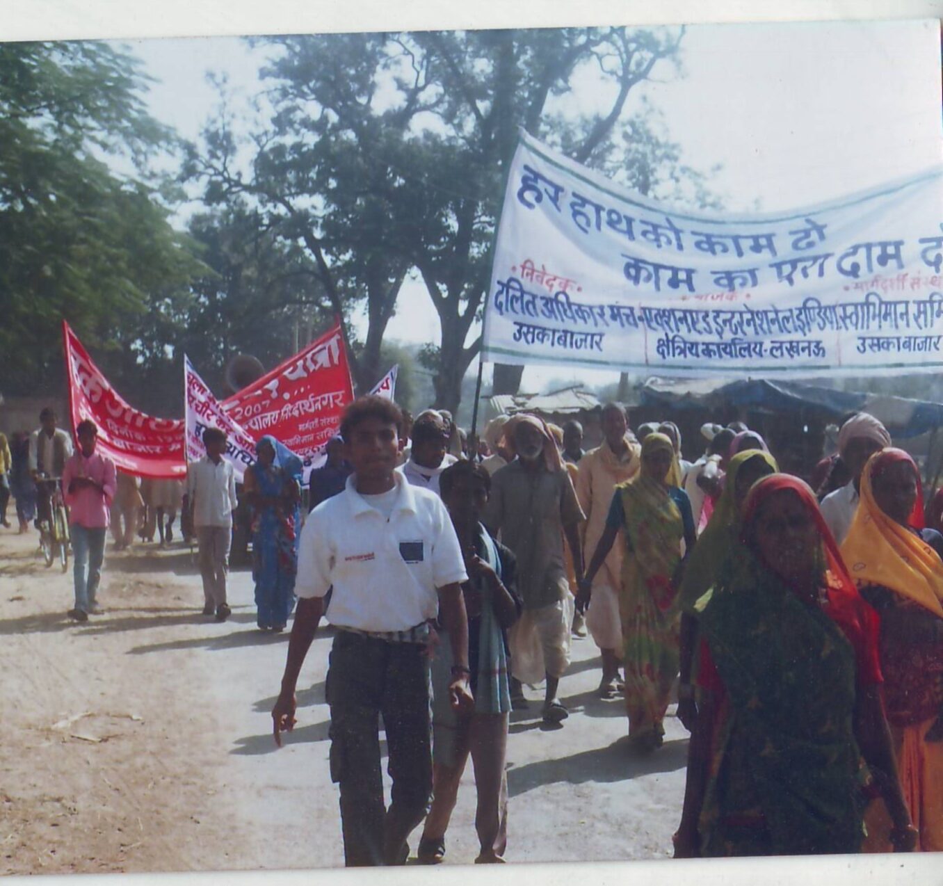 Hak Adhikar Pad Yatra (Rights March) Organized